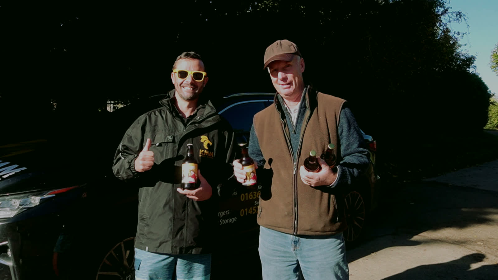 A KMM customer on his farm
